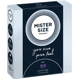 MISTER SIZE PRESERVATIFS TAILLE XXXL 69 MM 3 UNITES