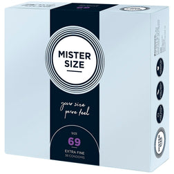 MISTER SIZE PRESERVATIFS TAILLE XXXL 69 MM 36 UNITES
