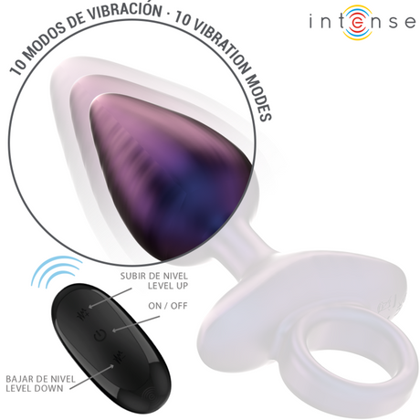 INTENSE MICHAEL PLUG ANAL VIBRANT MODELE 2 TELECOMMANDE