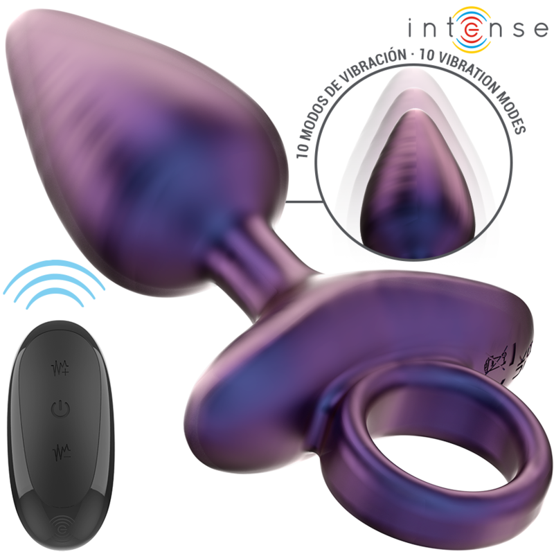 INTENSE MICHAEL PLUG ANAL VIBRANT MODELE 2 TELECOMMANDE