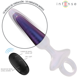 Détail de la télécommande et des modes de vibration du plug
