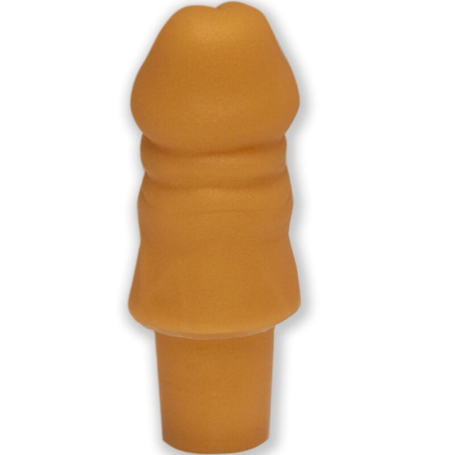 DIABLO PICANTE PLUG EN FORME DE PENIS DORE