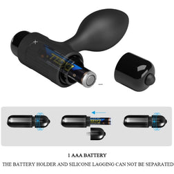 Plug vibrant bullet 10 modes — autre angle