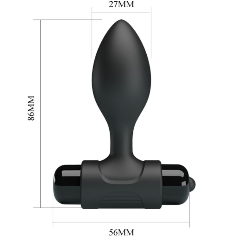Plug vibrant bullet 10 modes — emballage