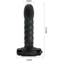 Maße des Alexander Vibrators mit 19 cm Länge