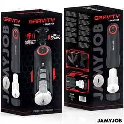 JAMYJOB GRAVITY MASTURBATEUR AUTOMATIQUE SUCCION VA ET VIENT