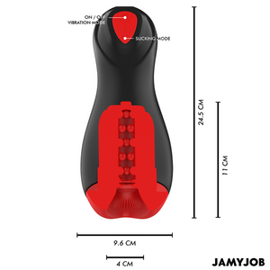 Masturbateur automatique aspiration + vibration 5+5 modes — gros plan