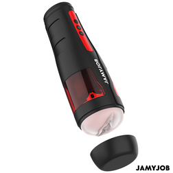 JAMYJOB MASTURBATEUR VAGIN AUTOMATIQUE CYCLONE 10 MODES DE ROTATION ET DE POUSSEE