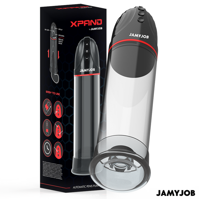 JAMYJOB POMPE AUTOMATIQUE XPAND 3 NIVEAUX D ASPIRATION GRIS
