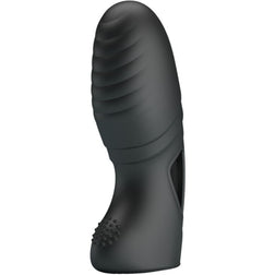 PRETTY LOVE ALAN VIBRATEUR DE DOIGTS EN SILICONE NOIR