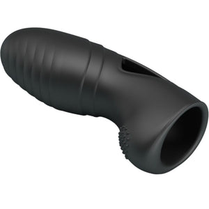 PRETTY LOVE ALAN VIBRATEUR DE DOIGTS EN SILICONE NOIR