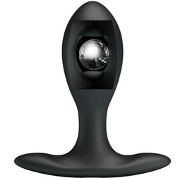 Tête du plug gonflable présentée en coupe, avec une sphère claire à l'intérieur
