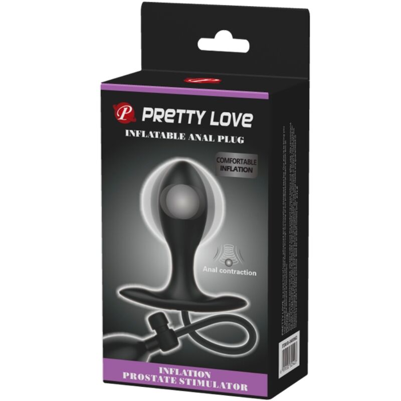 Boîte Pretty Love Inflatable Anal Plug, face avant