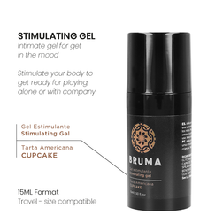 Gel stimulant intensifiant parfum cupcake 15 ml — Bruma — vue produit 3