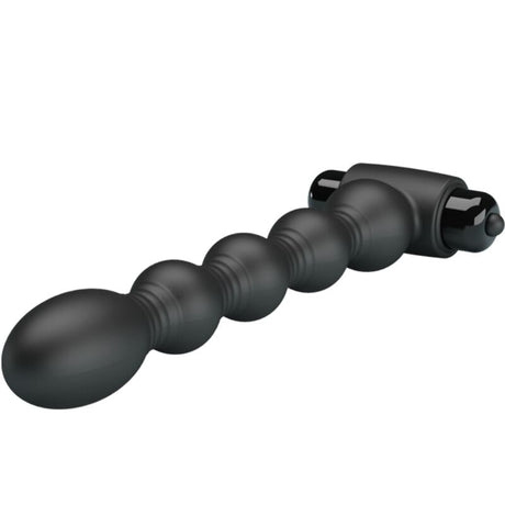 Chapelet anal vibrant 10 modes — gros plan