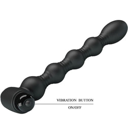 Chapelet anal vibrant 10 modes — emballage