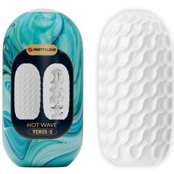 Œuf masturbateur masturbateur egg canal multi-reliefs - Venus-X Hot Wave Pretty Love Strokers