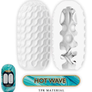 Pack 15 masturbateurs eggs 3 textures — gros plan