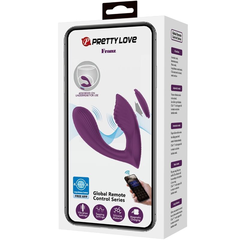PRETTY LOVE FRANZ MASSEUR ET VIBRATEUR APPLICATION GRATUITE VIOLET