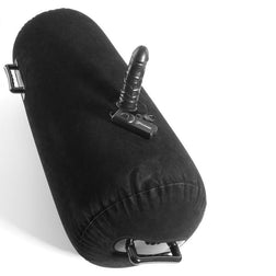 Coussin de chevauchée gonflable avec gode vibrant — Luv Log · Fetish Fantasy Series · Meubles & positions