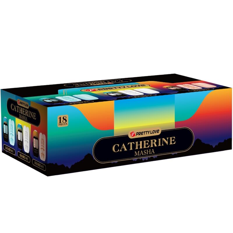 Pack 18 masturbateurs — emballage