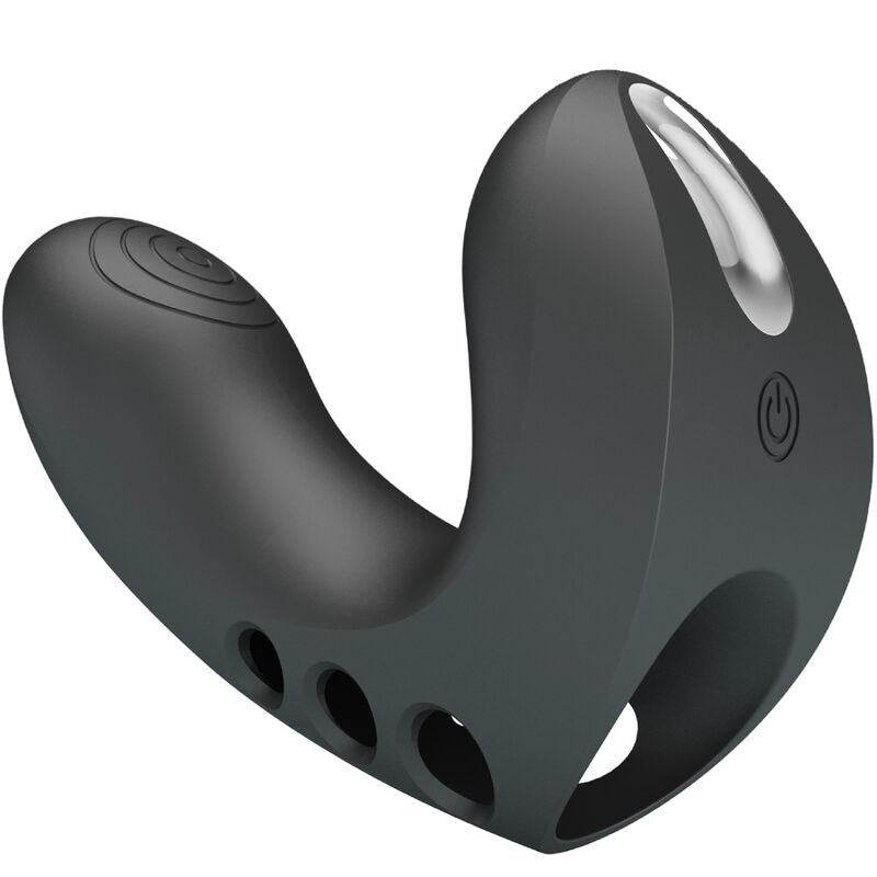 PRETTY LOVE VIBRATEUR DOIGT CAMELIA 7 VIBRATIONS NOIR