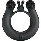 Cockring vibrant double moteur 12 modes — Dahlia · Pretty Love · Cockrings Vibrants