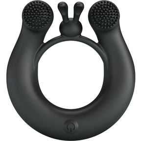 Cockring vibrant double moteur 12 modes — Dahlia · Pretty Love · Cockrings Vibrants