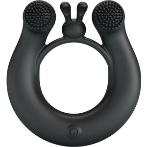 Cockring vibrant double moteur 12 modes — Dahlia · Pretty Love · Cockrings Vibrants