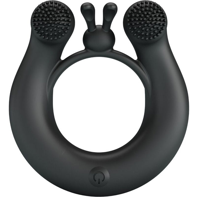 Cockring vibrant double moteur 12 modes — Dahlia · Pretty Love · Cockrings Vibrants