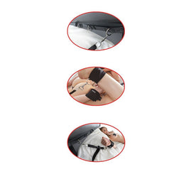Sangles de lit de bondage sous matelas avec 4 menottes Ultimate — Fetish Fantasy — vue 3