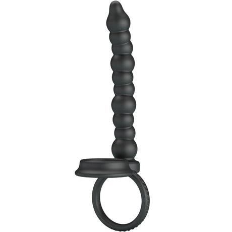 PRETTY LOVE ANNEAU PENETRANT A DOUBLE PENETRATION DILLION NOIR