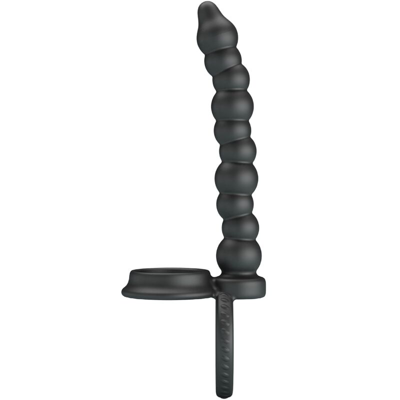 PRETTY LOVE ANNEAU PENETRANT A DOUBLE PENETRATION DILLION NOIR