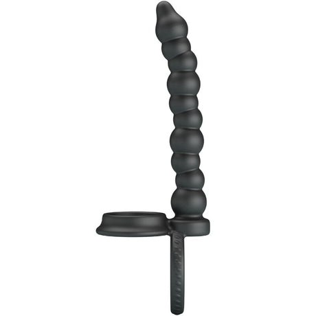 PRETTY LOVE ANNEAU PENETRANT A DOUBLE PENETRATION DILLION NOIR