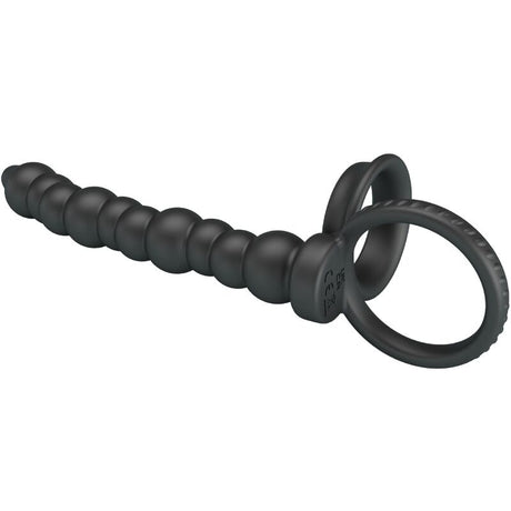 PRETTY LOVE ANNEAU PENETRANT A DOUBLE PENETRATION DILLION NOIR