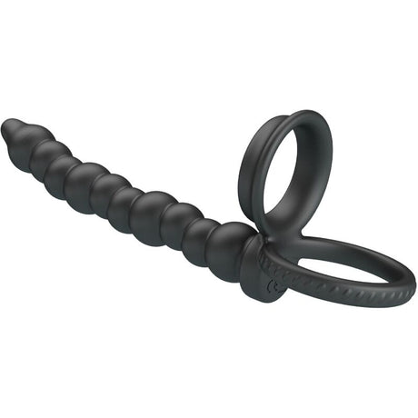 PRETTY LOVE ANNEAU PENETRANT A DOUBLE PENETRATION DILLION NOIR