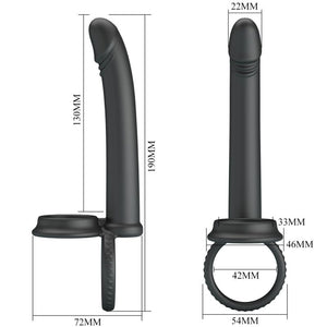 PRETTY LOVE DILLION DOUBLE PENETRATION DOUBLE ANNEAU PENAL NOIR