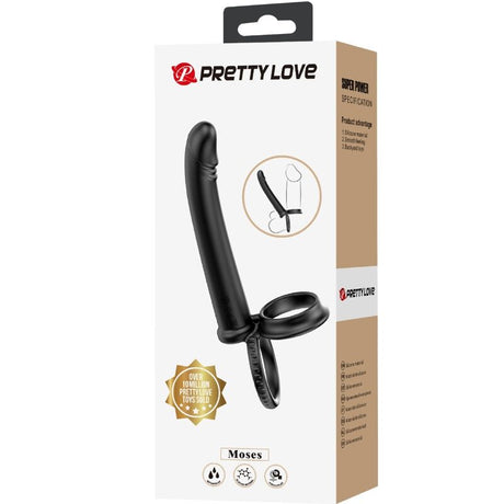 PRETTY LOVE DILLION DOUBLE PENETRATION DOUBLE ANNEAU PENAL NOIR