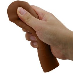Gaine d'extension réaliste +2,5 cm veinée — vue détaillée