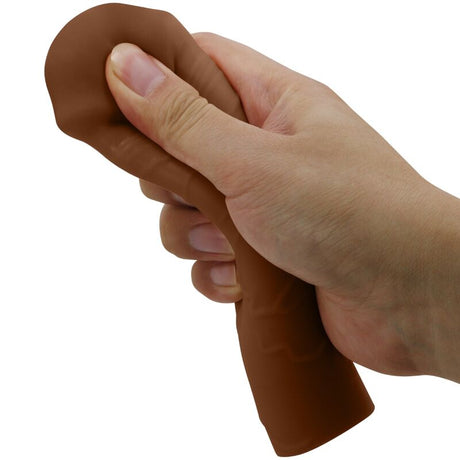 Gaine d'extension réaliste +2,5 cm veinée — vue détaillée