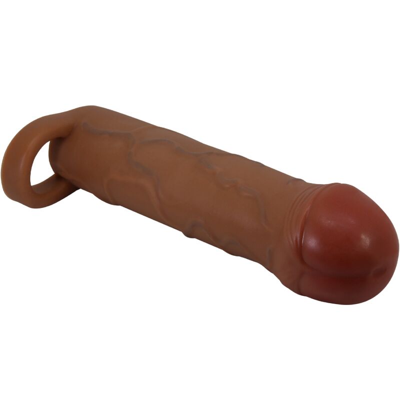 Gaine d'extension réaliste +2,5 cm veinée — gros plan