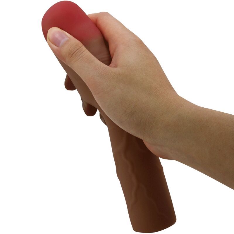 PRETTY LOVE KYLIAN MANCHON PENIS AVEC EXTENSION 76 CM MULATRE