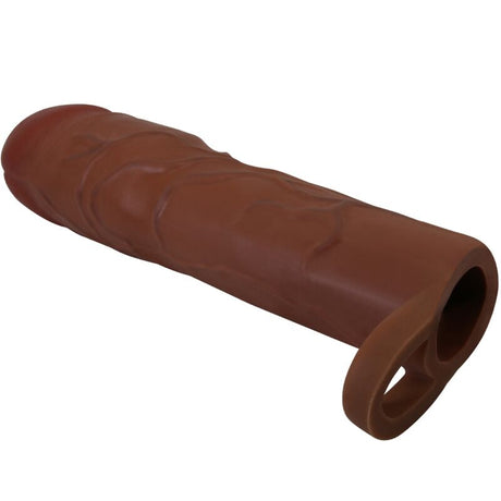 Gaine d'extension réaliste +7,6 cm veinée — gros plan