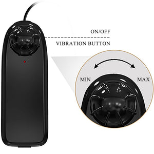 BAILE CATOBLEPAS VIBRATEUR REALISTE 206 CM FLESH TELECOMMANDE