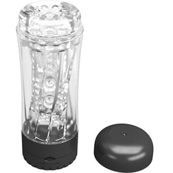 Masturbateur homme modèle Tamara en TPR transparent pour le plaisir intime.