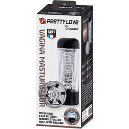 PRETTY LOVE MASTURBATEUR HOMME TAMARA VIBRATEUR MULTI VITESSES NOIR