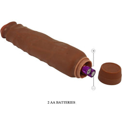Gode vibrant Barbara Jack 26 cm - vue arrière produit