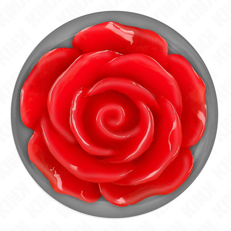 KINK PLUG ANAL ROSE ROUGE TAILLE S