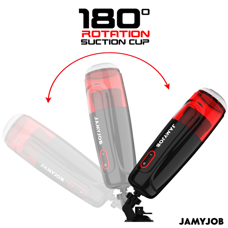 JAMYJOB MASTURBATEUR VAGIN AUTOMATIQUE STORM 10 MODES DE ROTATION ET DE POUSSEE