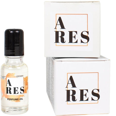 Parfum homme Phéromones Ares huile 20 ml - emballage produit